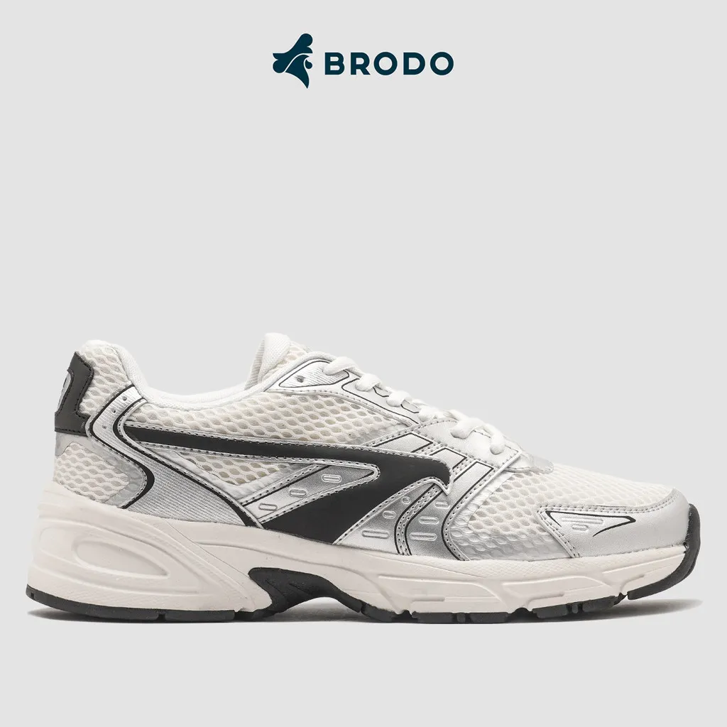 BRODO - Sneakers Ace Neptune Silver Ink OWS