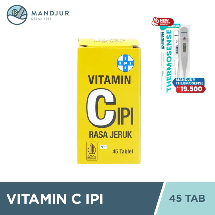 IPI Vitamin C 45 Tablet - Memenuhi Kebutuhan Vitamin C
