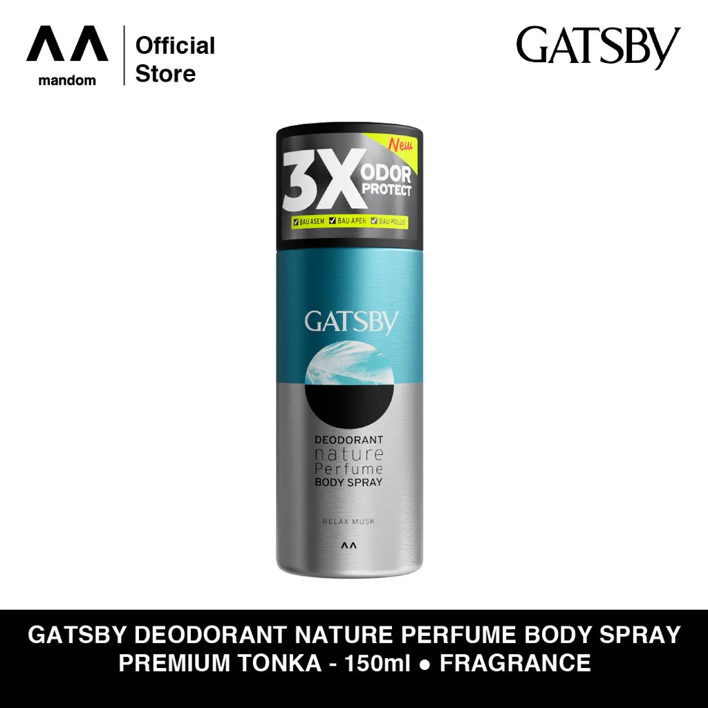 GATSBY Deodorant Nature Perfume Body Spray Relax Musk