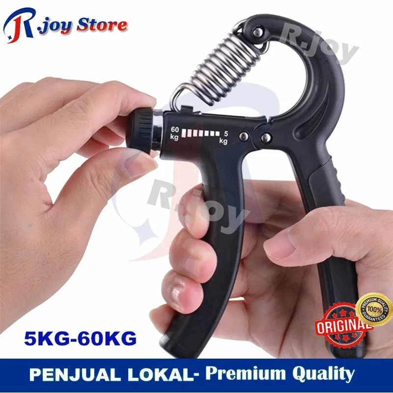 Handgrip 5-60kg 5in1 Olahraga Tangan Alat Latih Tangan Latihan Fitness Gym 011-6