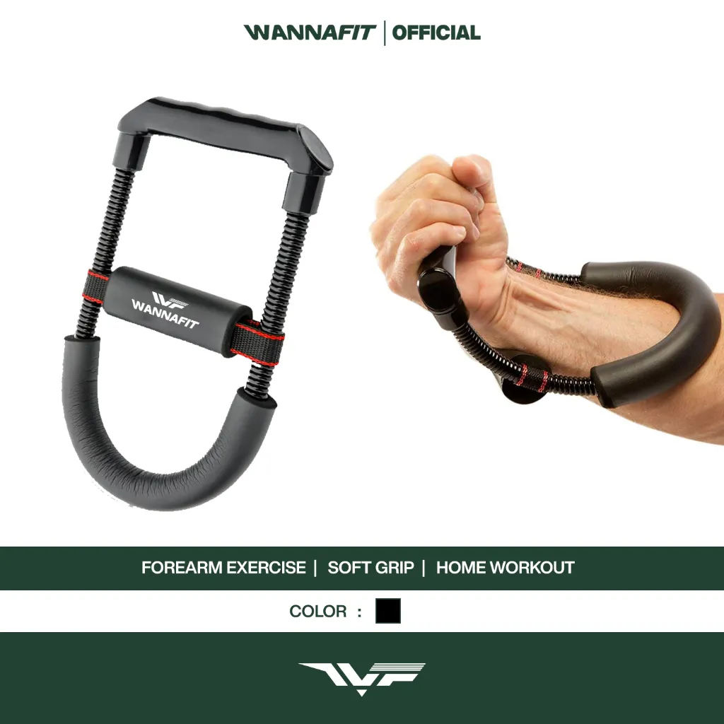 WANNAFIT Power Wrist | Latihan Penguat Tangan | Alat Olahraga Rumah