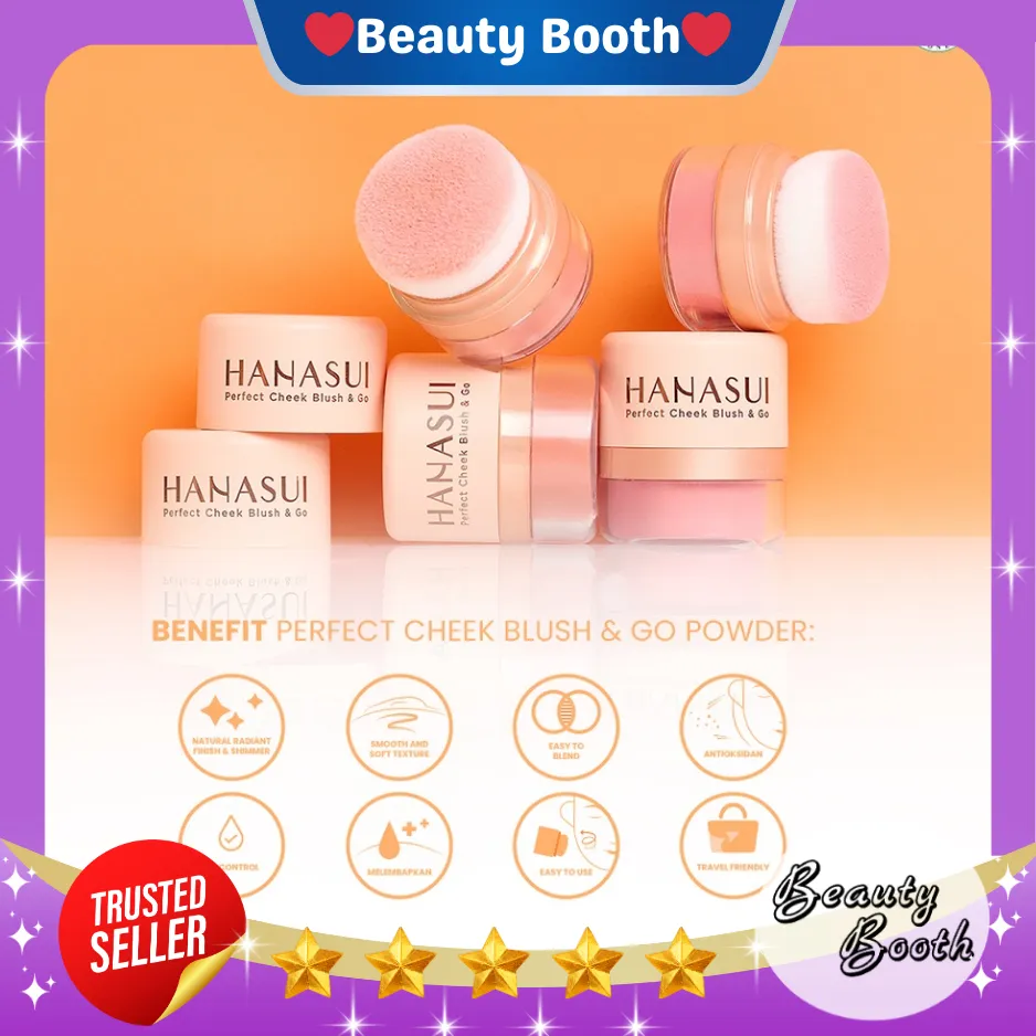 HANASUI Perfect Cheek Blush & Go 2,5gr | Blus On Powder