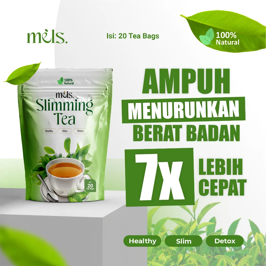 Slimming Tea Teh Diet Teh Pelangsing Herbal Pelangsing Alami dan Peluntur Lemak