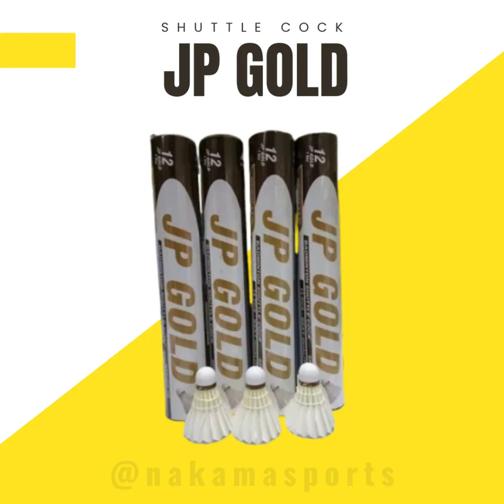 JP Gold Shuttlecock [BEST SELLER DAN TERMURAH!]