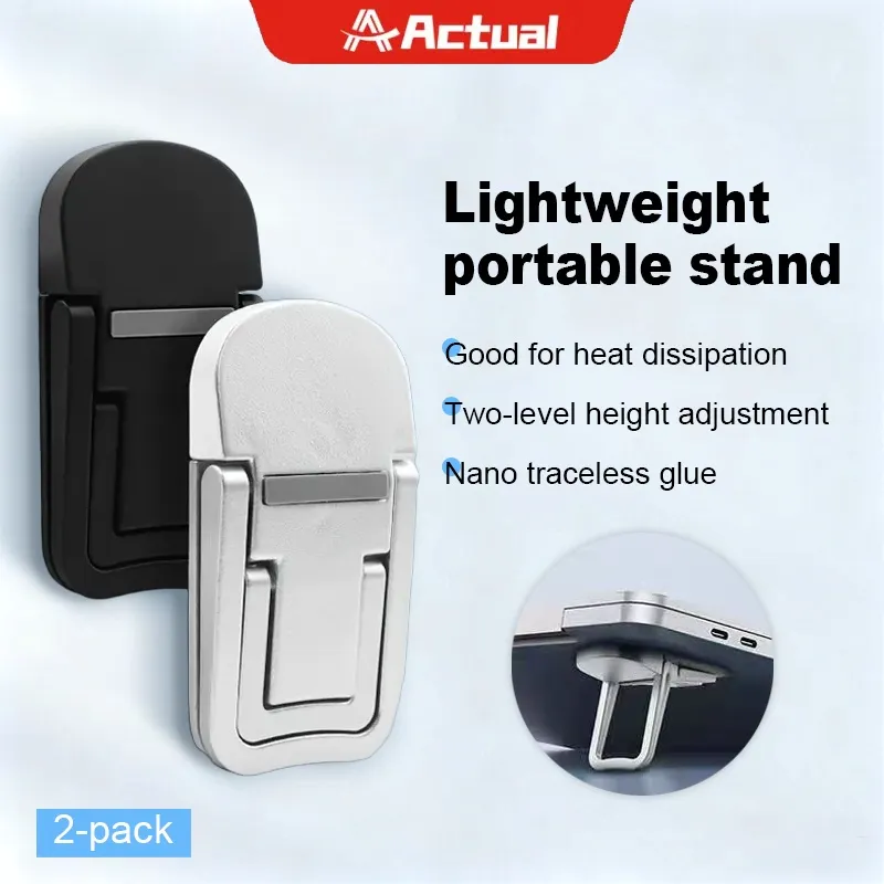 Actual COD 2pcs Stand Holder Laptop Notebook Universal Portable Bahan Bisa Dilipat Holder ipad anti panas