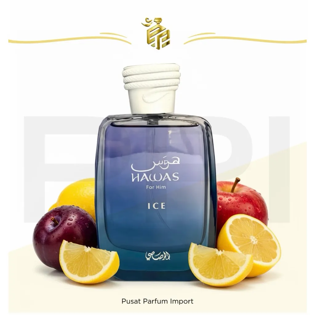 Hawas Ice by rasasi parfume 100ML Original