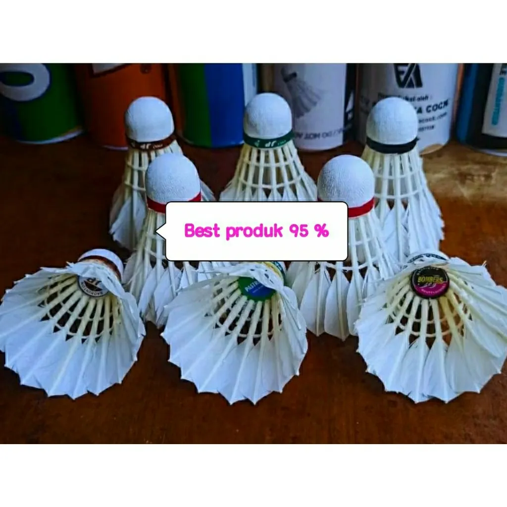 Shuttlecock/kok second grade A kondisi 95% - 98%