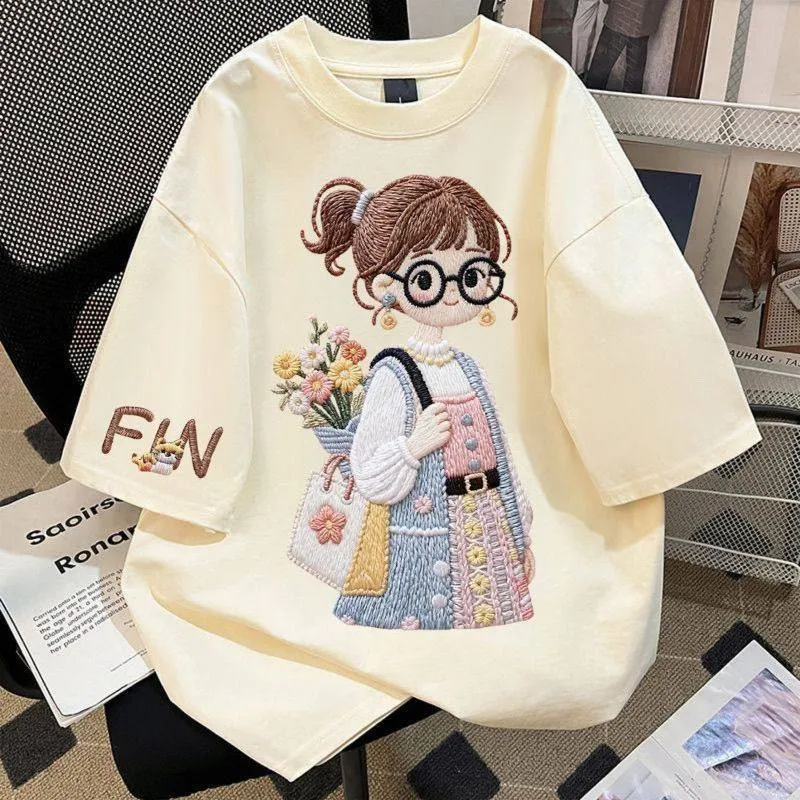 [COD] BASIQUE-FIN girl-/Baju oversize Unisex/Sablon DTF/Kaos atasan wanita korea style/Baju Kaos Distro Pria/Atasan Katun Bangkok/Baju Atasan Wanita premium Terbaru Import