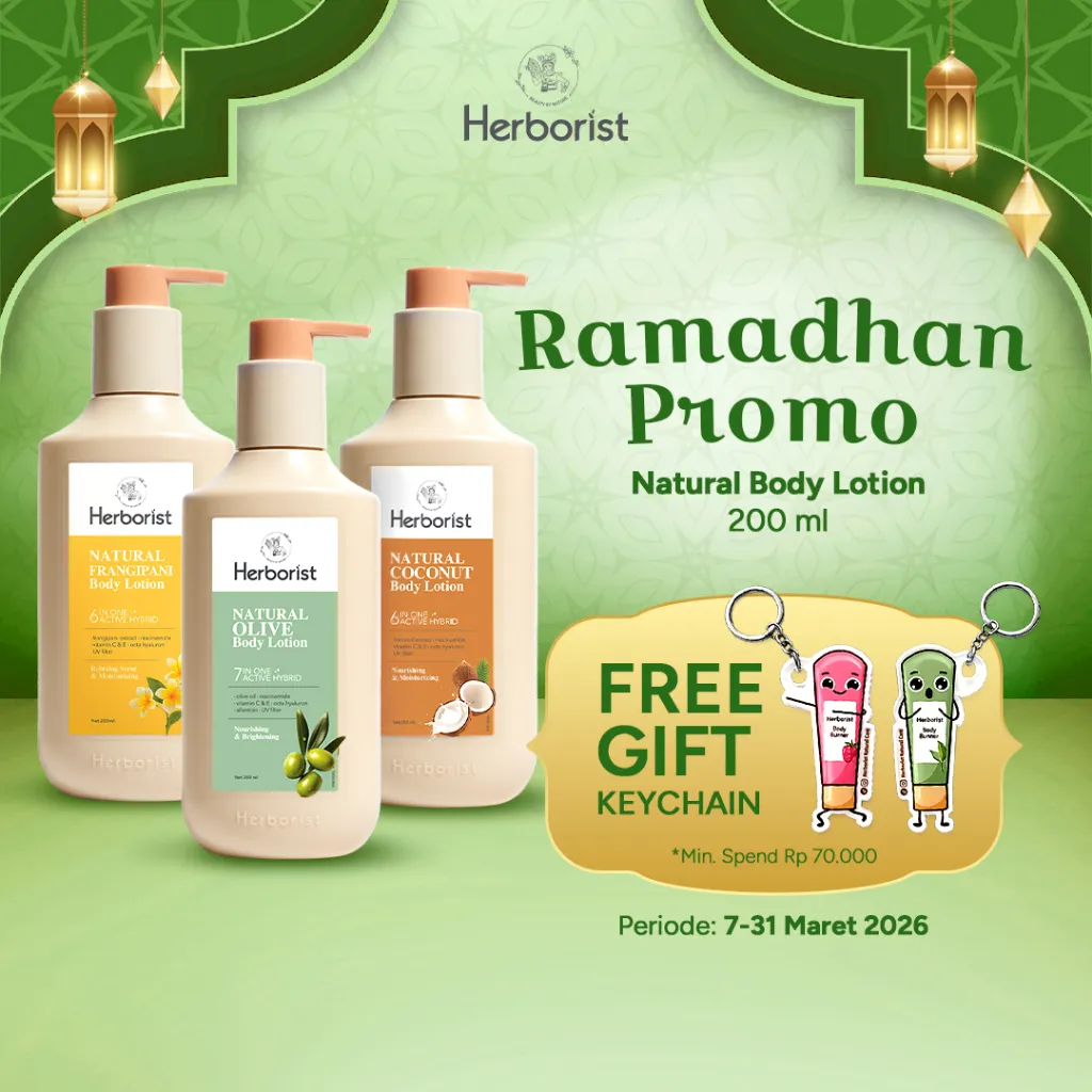 Herborist Body Lotion Series Melembapkan Menghaluskan Kulit 200ml