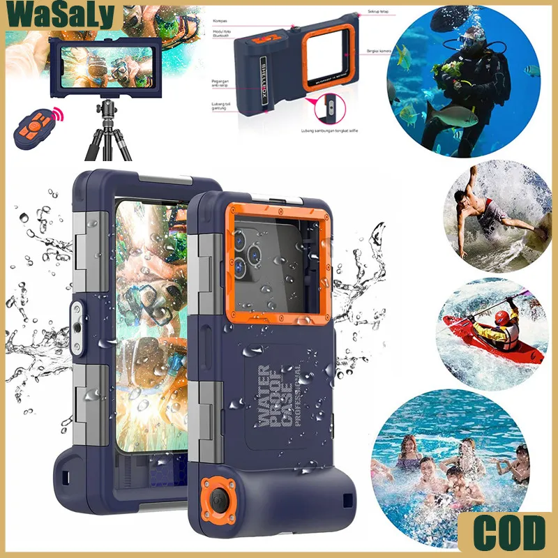 SHELLBOX GEN 3 GEN 2 - Case Universal Kedap Air 15 Meter dengan Bluetooth untuk Diving & Snorkeling