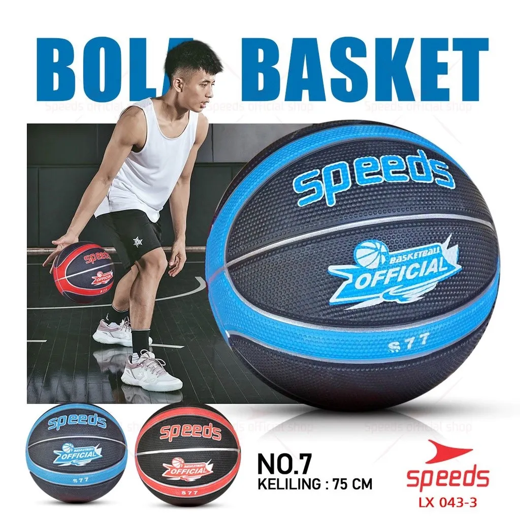 SPEEDS Bola Basket Olahraga Basketball Original 9900 LX 043-3
