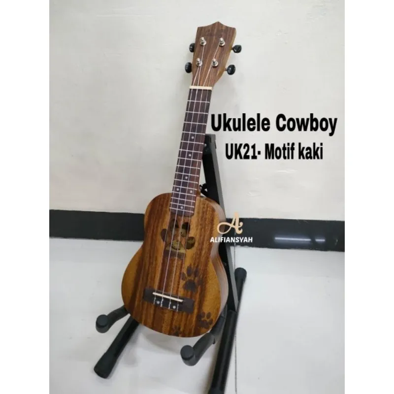 Ukulele Soprano 210 Cowboy Karakter Premium ORIGINAL COWBOY A1060