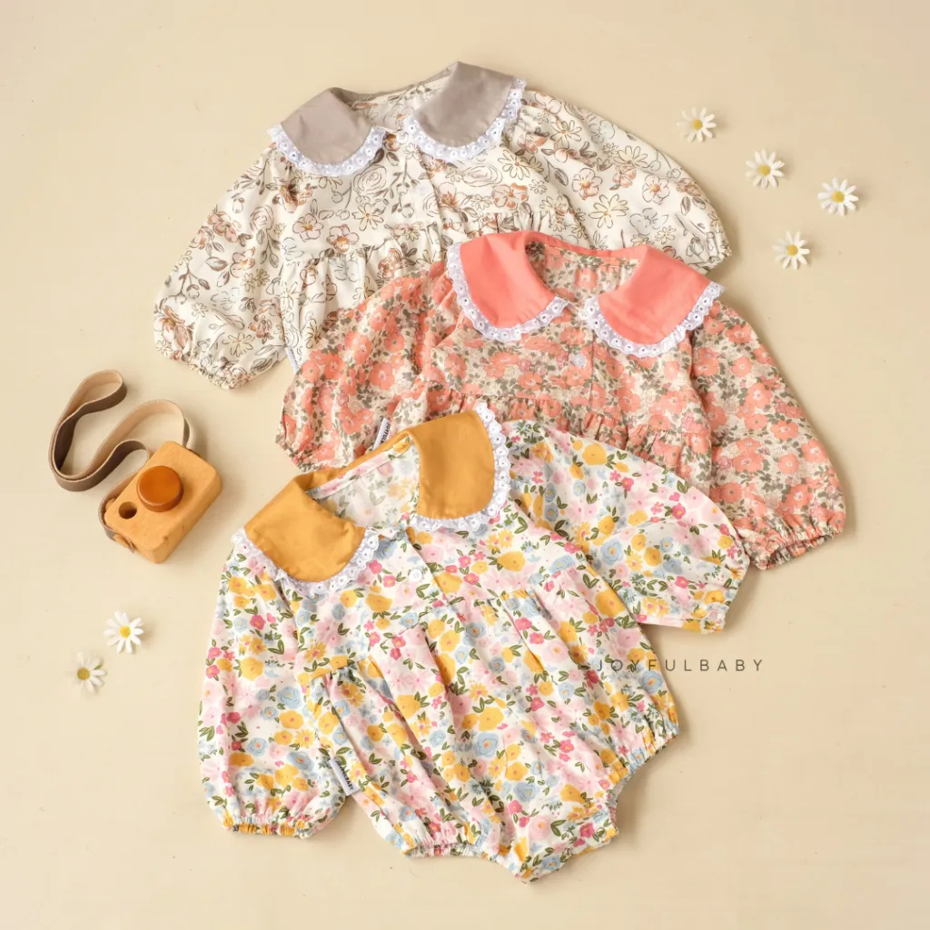 JOYFULBABY Jumper Jumpsuit Baju Bayi Premium 6-18 bulan