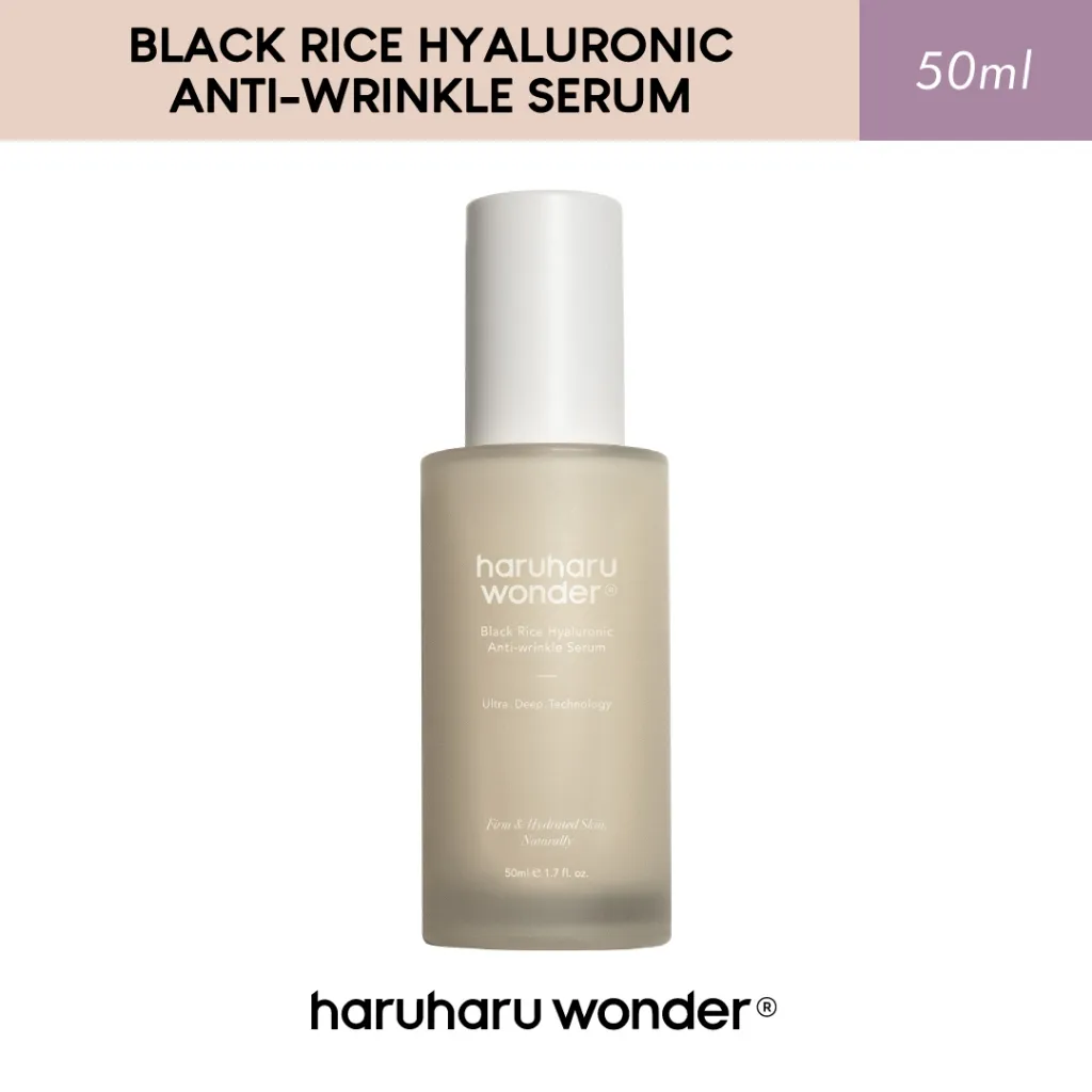[CLEARANCE] Haruharu Black Rice Hyaluronic Anti-Wrinkle Serum 50ml