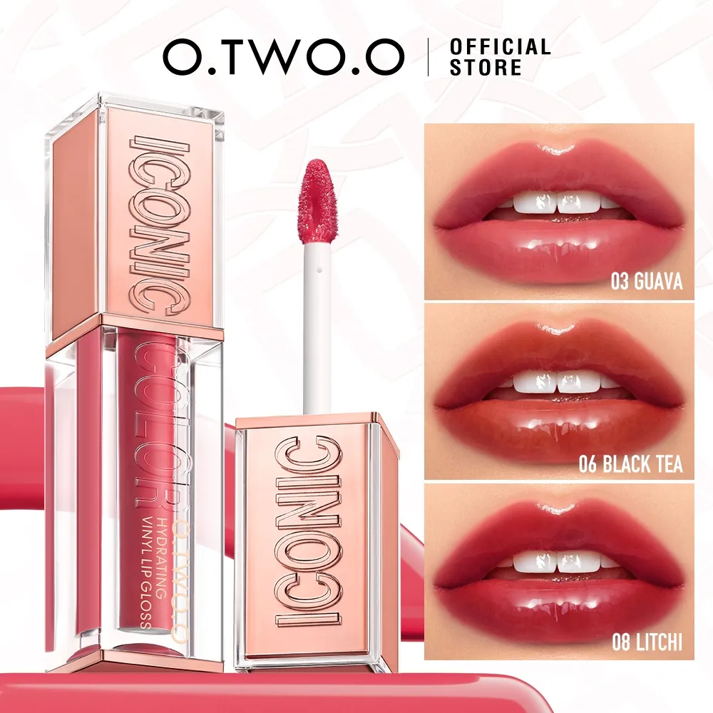 O.TWO.O Haute Hydrating Vinyl Lip Gloss Makeup Lip Cream Long-lasting Lipstik