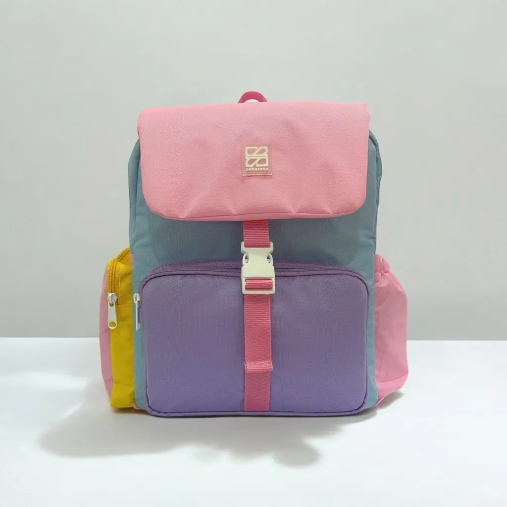 Osharena Tas Ransel Sekolah Anak SD Unisex Backpack Punggung nyaman dan ringan untuk Sekolah Yori