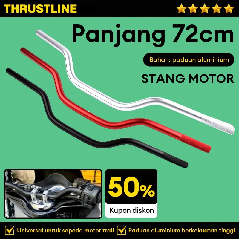 Harga Diskon STANG STIR RZR HITAM TEBAL STANG TEBAL HITAM STANG UNIVERSAL SEMUA MOTOR Honda Yamaha