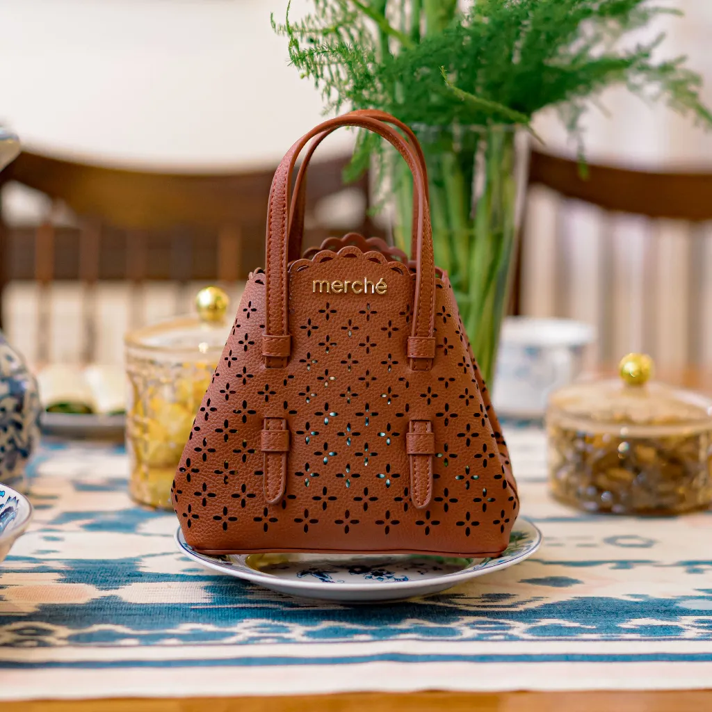 Merche Tas Selempang Wanita Lucy Lasercut Mini