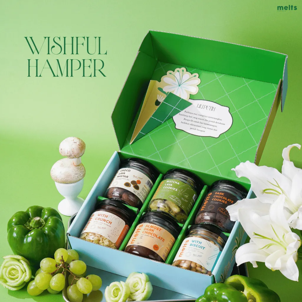 Melts Wishful Hampers | Hadiah Kado Parcel Ramadhan Hampers Lebaran Kue Kering