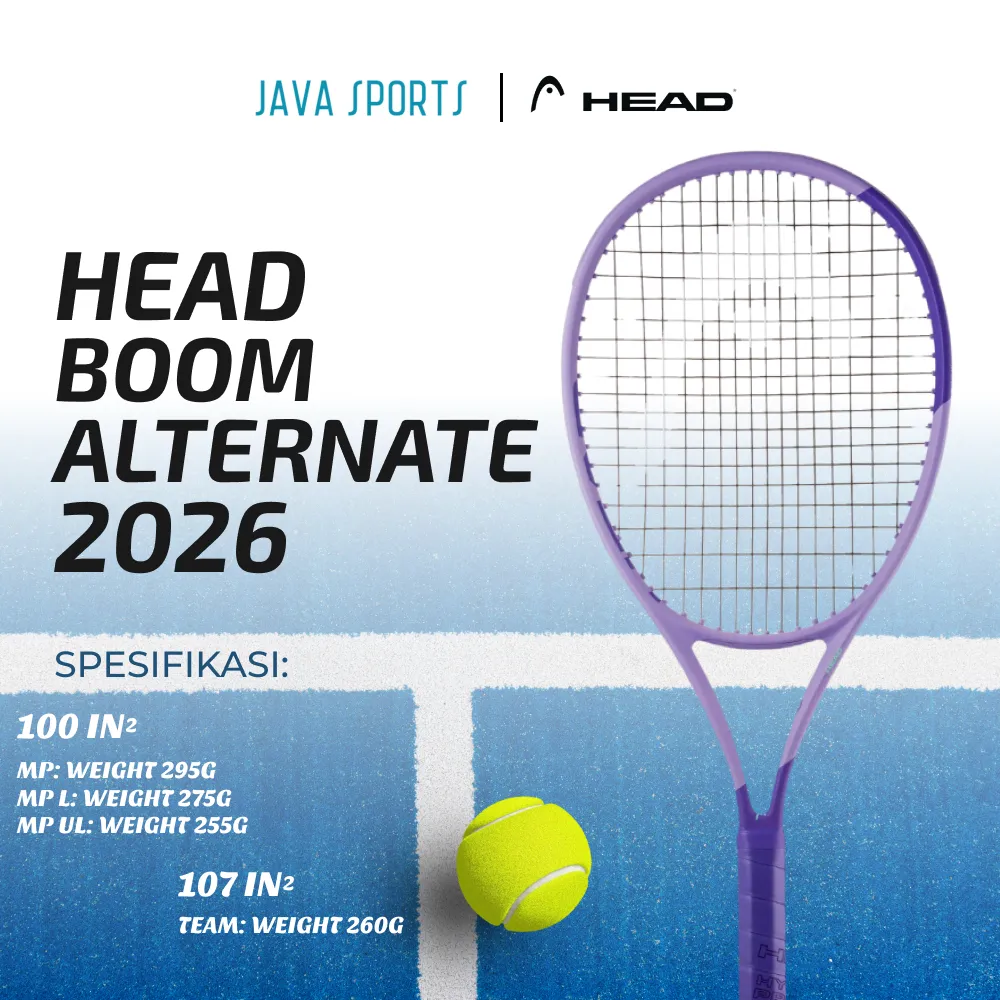 Raket Tenis Head Boom Alternate 2026 MP | MP L | MP UL | TEAM | Tennis Racket