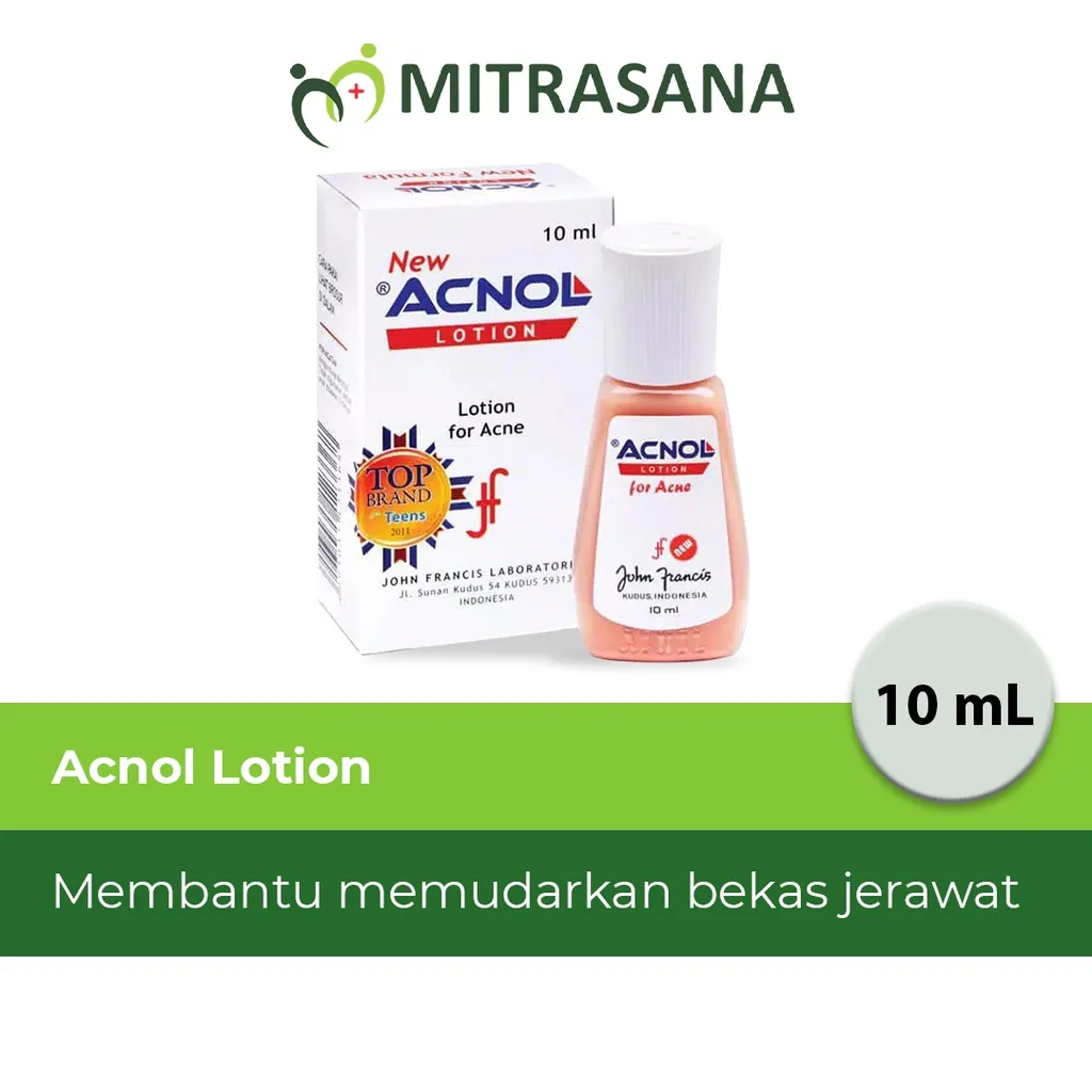 ACNOL LOTION 10 ML  -  jerawat