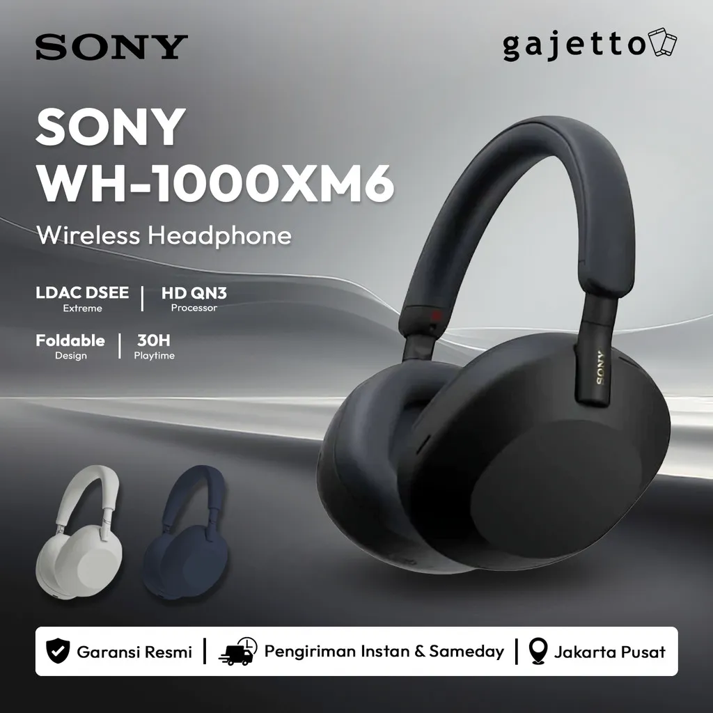 SONY WH-1000XM6 Noise Cancelling  Headphones / 1000XM6 / Sony XM6