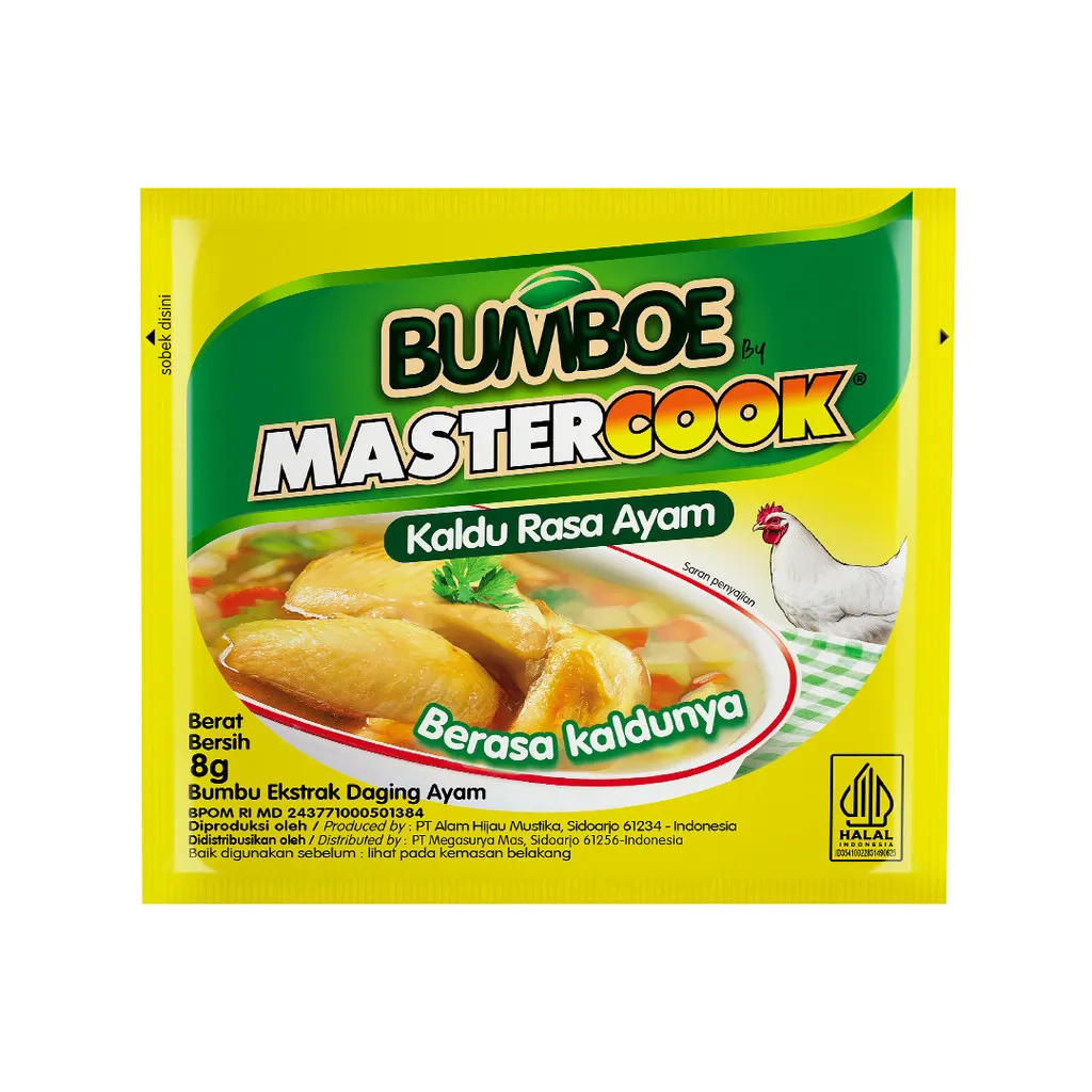[Not For Sale] Bumboe by Mastercook Kaldu Ayam 8gr