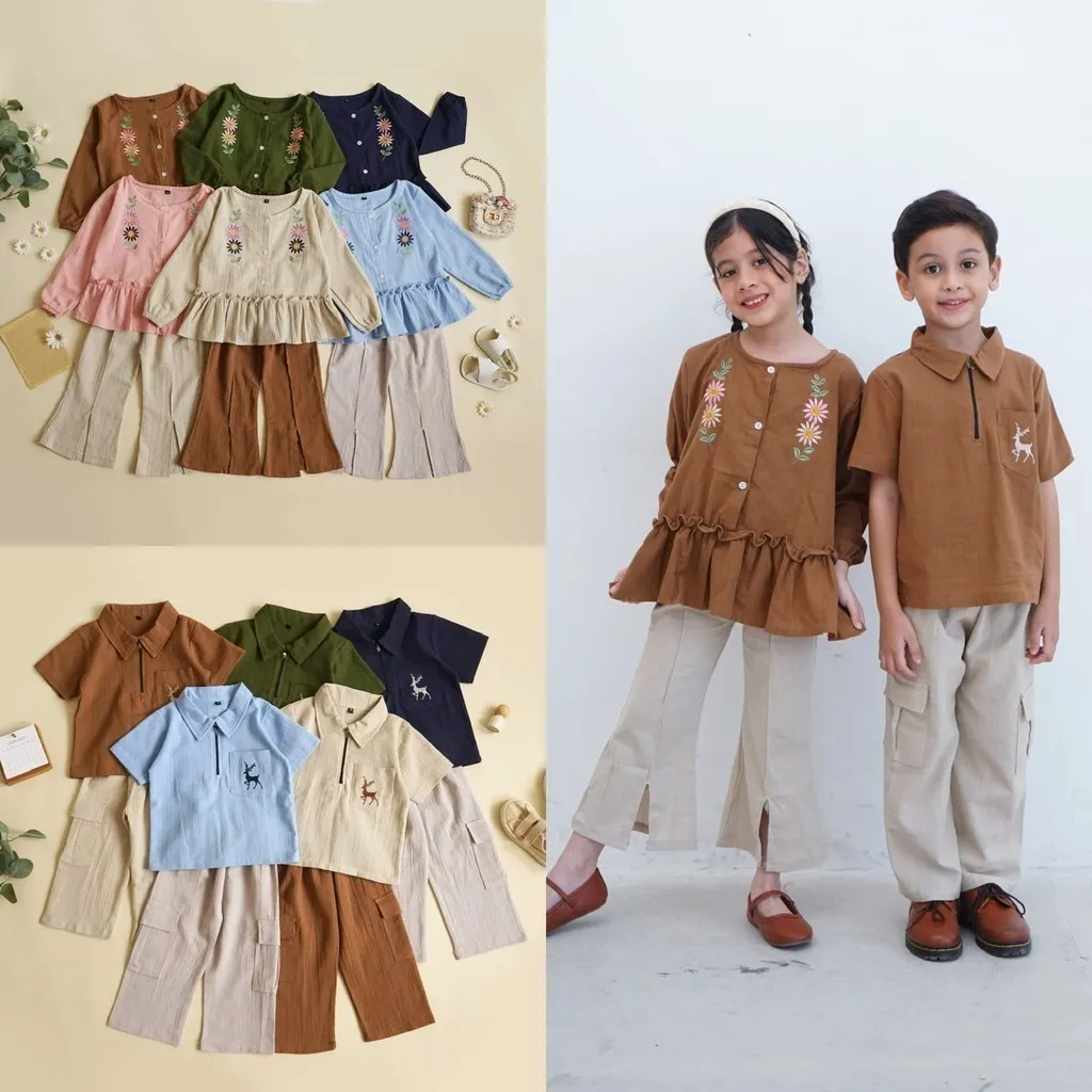 SETELAN COUPLE ANAK LAKI-LAKI DAN PEREMPUAN (0-10 TAHUN)