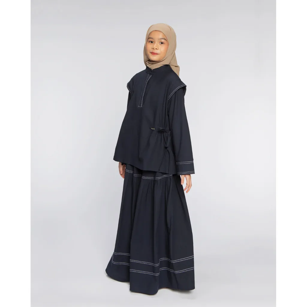Cottoncut Ananta set Kids - Setelan Atasan dan Rok Anak Perempuan Ananta Family Series Couple Keluarga