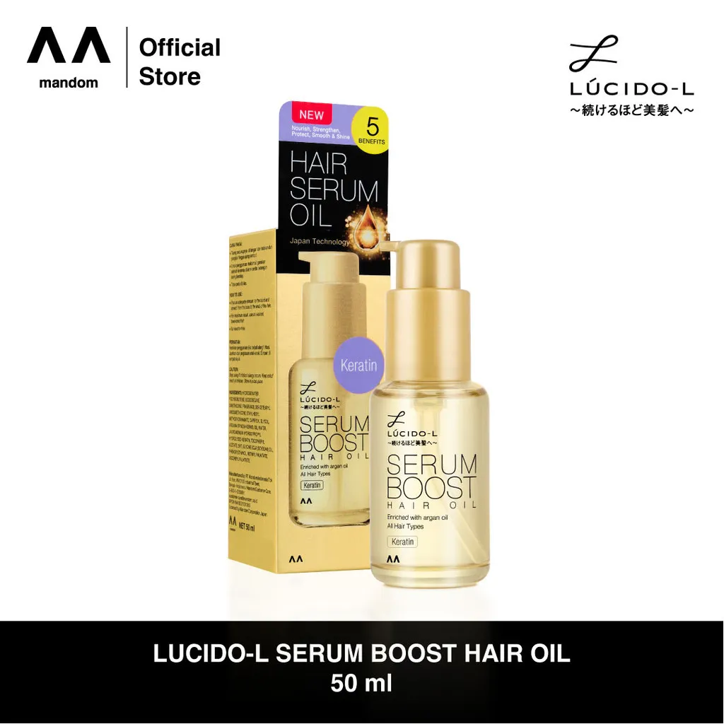 LUCIDO-L Serum Boost Hair Oil Keratin 50ml