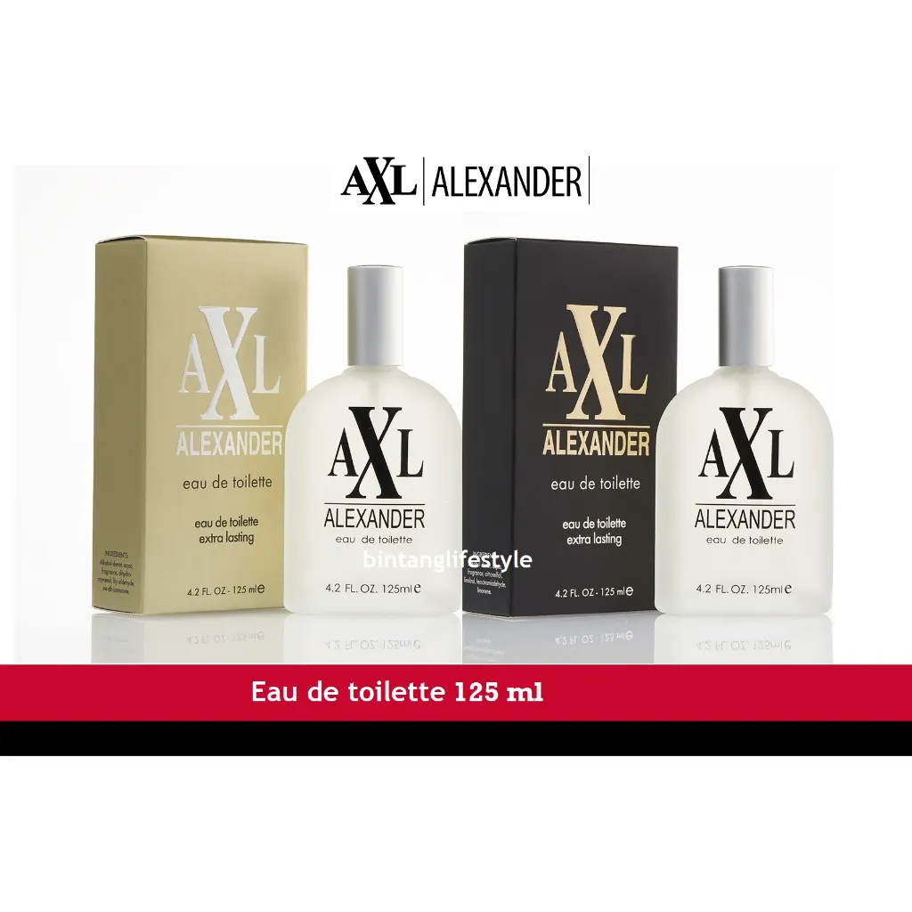 AXL Alexander Eau De Toilette - 125 ml
