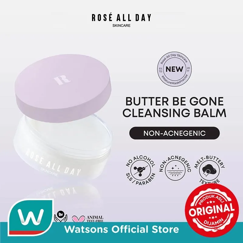 Rose All Day BUTTER BE GONE : Cleansing Balm 100g