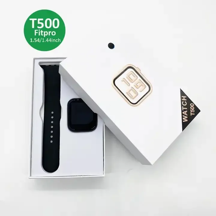 Jam Tangan T500 Smart Watch Bluetooth Layar Sentuh Dengan Tracker Detak Jantung IWO
