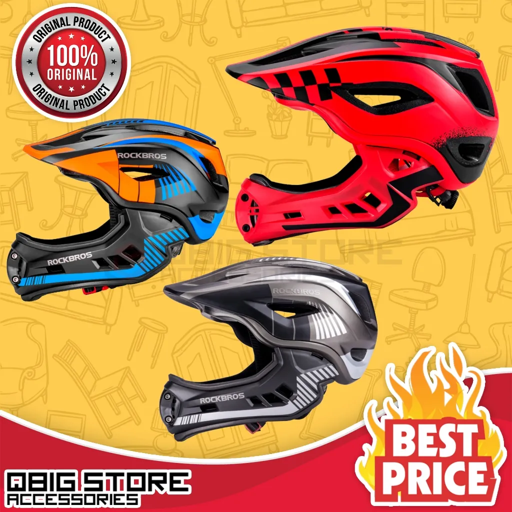 Helm Sepeda Anak Rockbros TT-32 Original Kids Cycling Helmet