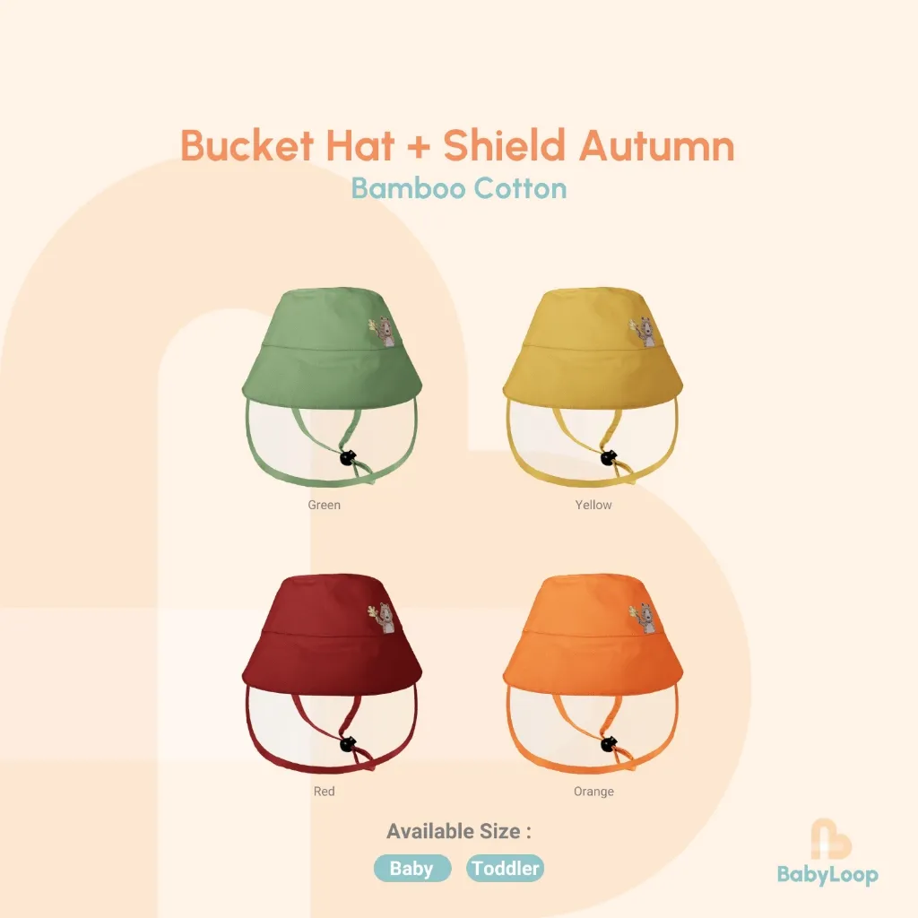 Topi Bayi dan Anak - Bucket Hat + Shield Collection - Baby Loop