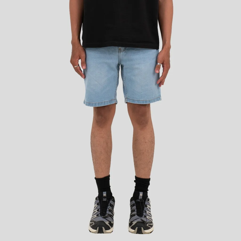 Fairgoods Celana Pendek Denim Ymire Whisker Light Blue