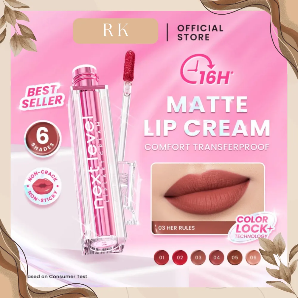 Hanasui Next Level Liplast Cream - Pigmented Matte Finish Maximum