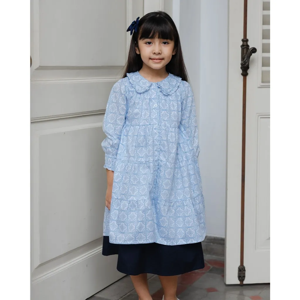LEWIS EMMA - Aria Dress (6 Bulan-14 Tahun) Dress Anak Perempuan / Baju Terusan Lengan Panjang