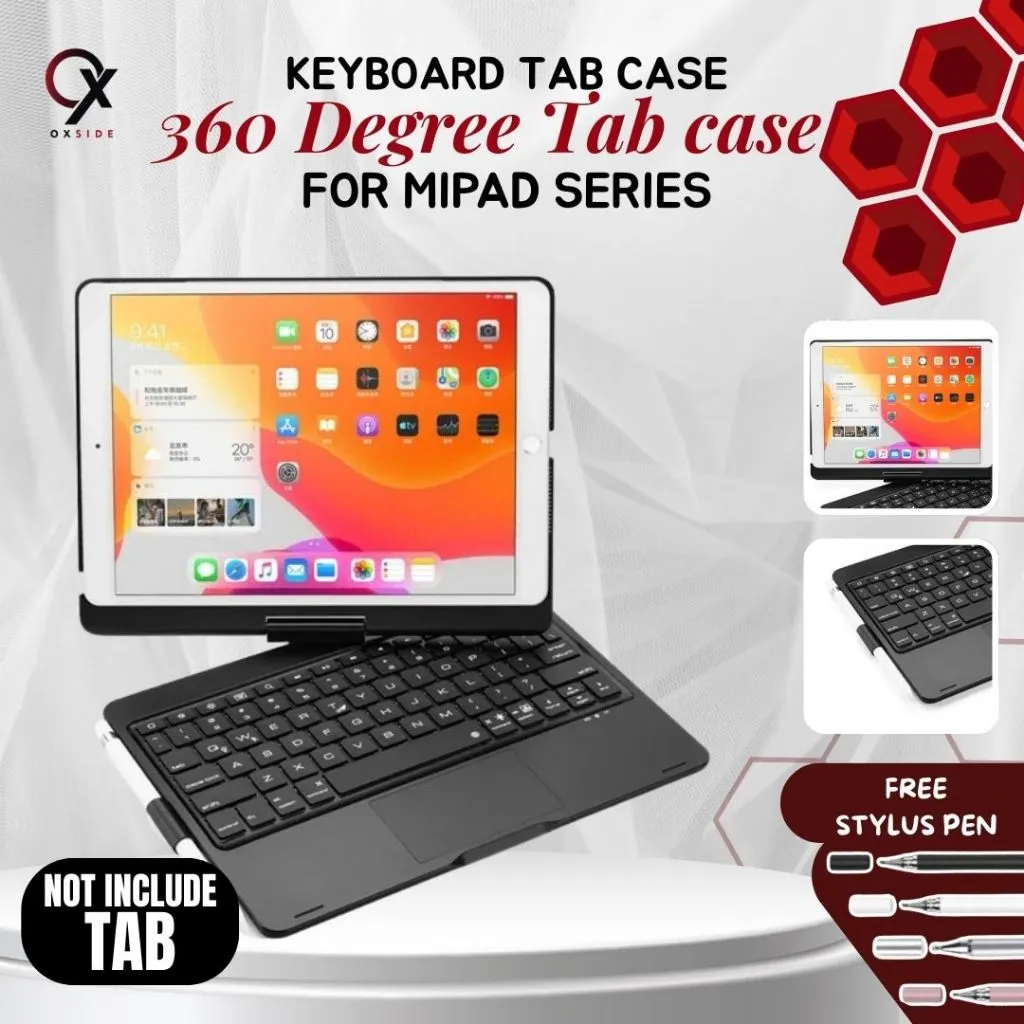 Magic Keyboard Ipad Gen 11 10 9 8 7/Pro 11"/Air 4 5 6/Mini 6 7 RGB Backled 360  Foldable Smart Keyboard Touchpad