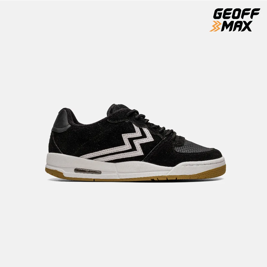 Geoff Max Stance FS Black White Skate Shoes | Sepatu Sneakers Casual Pria Wanita Unisex