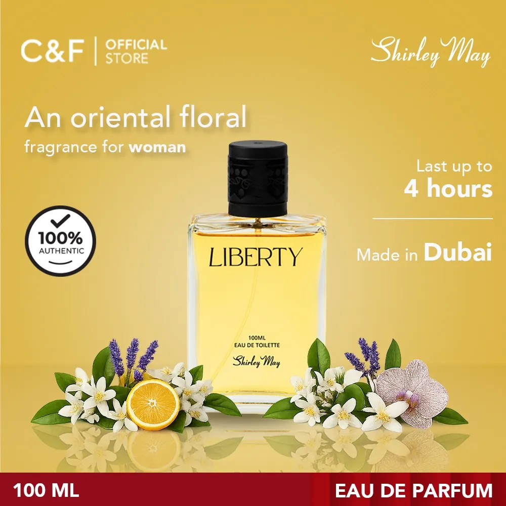 Shirley May Liberty Women EDT 100 ml - Parfum Wanita