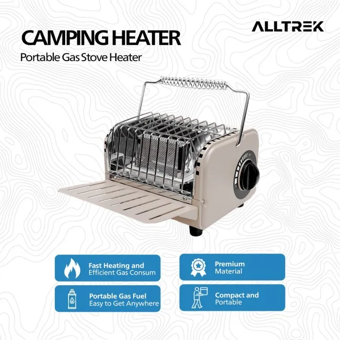 ALLTREK Camping Heater Pemanas Outdoor Portable