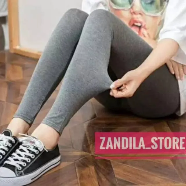 Legging soft Rayon Kaos L - XXXL/ Legging Panjang