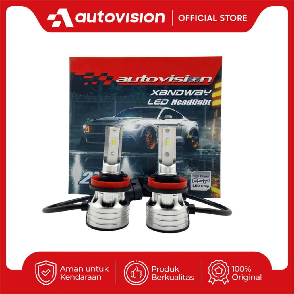 Foglamp/Lampu Kabut Mobil LED Autovision Xandway H11 12V 27W