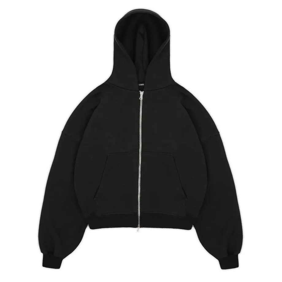 Hoodie Zipper Polos Boxyy Terbaru Terlaris Termurah Untuk Pria&Wanita