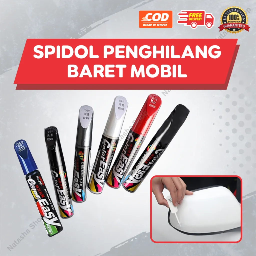 Spidol Penghilang Baret Mobil dan Motor - Color Easy Original Cat Penghilang Lecet Hasil Permanen Anti Air