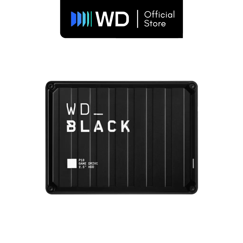 WD Black P10 4TB Game Drive - Hardisk / Harddisk External Gaming USB 3.2
