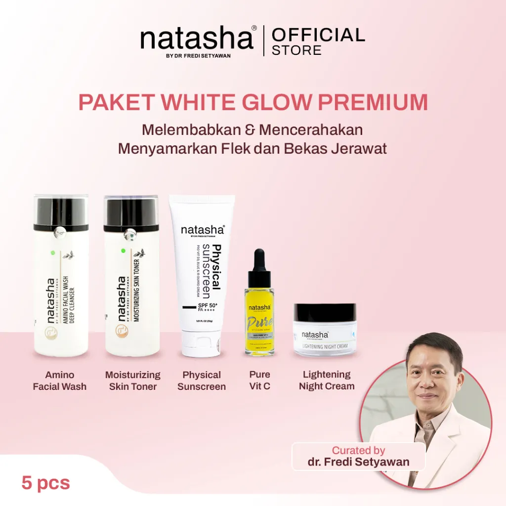 Natasha by dr Fredi Setyawan Paket White Glow Premium