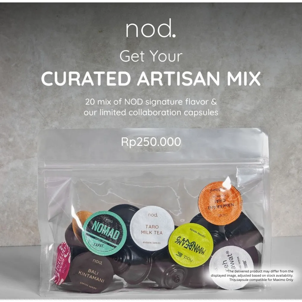 NOD - Curated Artisan Pack - Capsules Mix Pack 20pcs