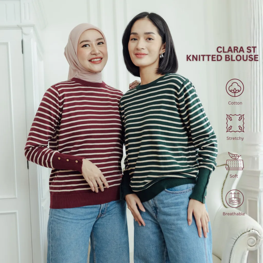 Mahara - Knitted Blouse CLARA ST - Inner Rajut